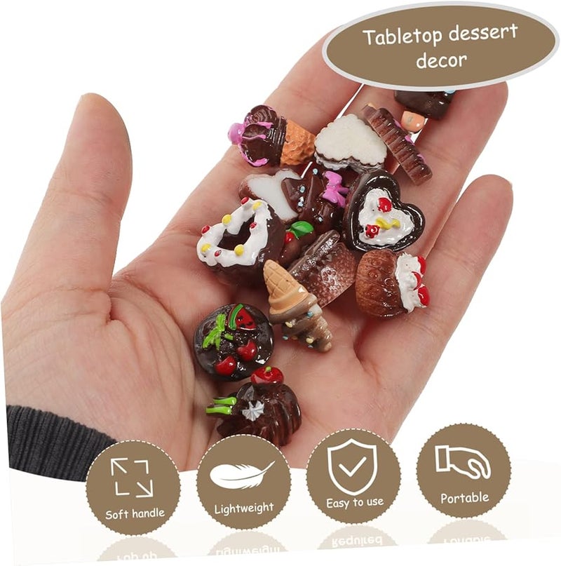 30Pcs Realistic Artificial Dessert Display Props For Photography DIY Accessories - Image 5